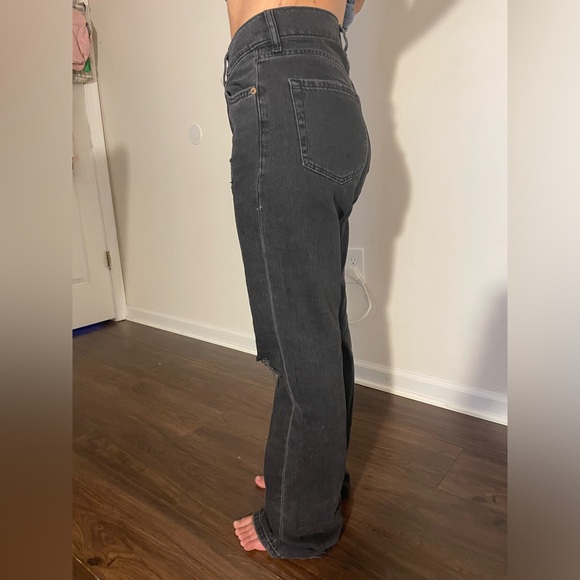 Aeropostale 90’s Baggy Jeans Black - Picture 4 of 5
